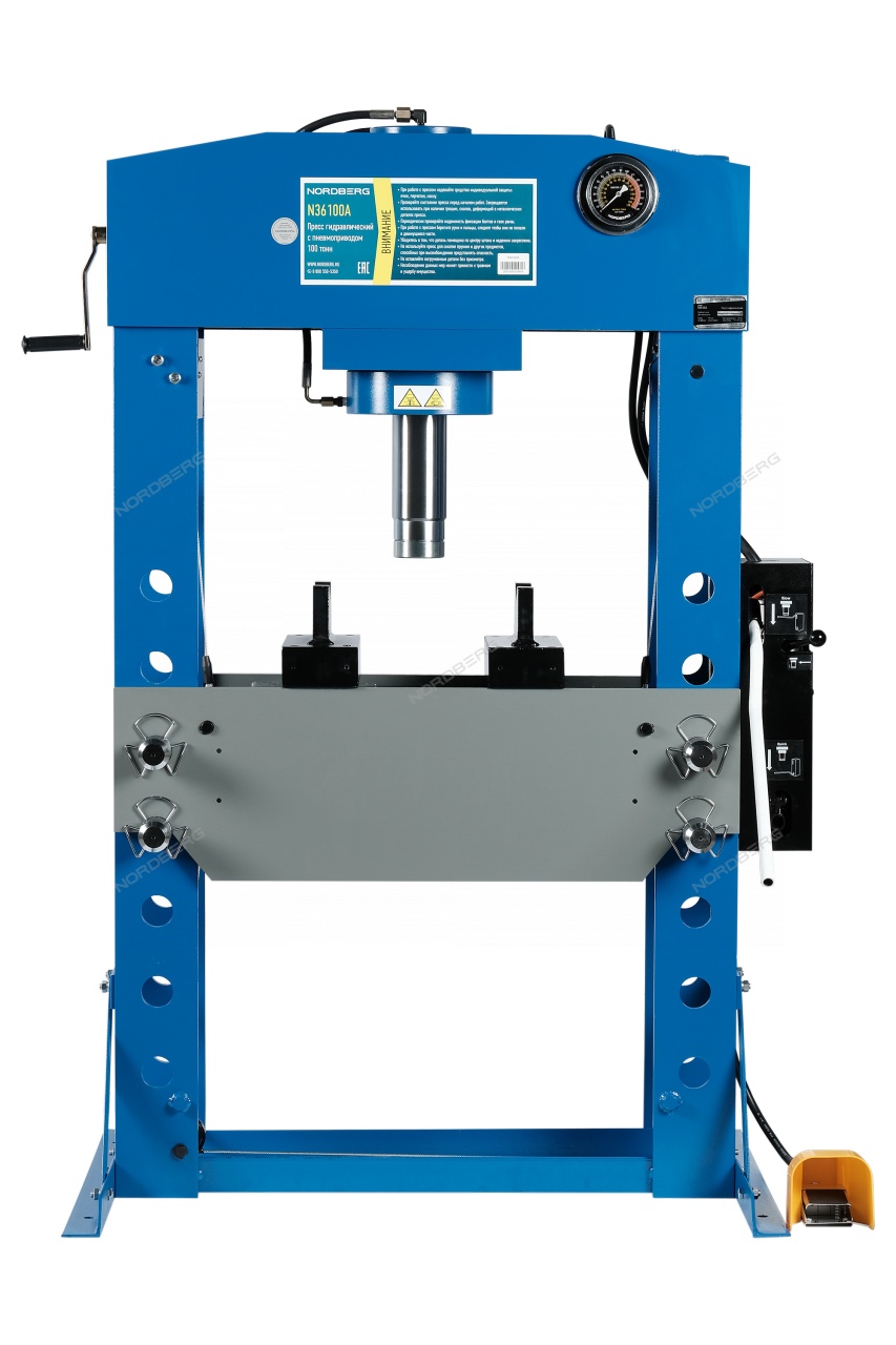 Пресс напольный 100 т, гидравлический NORDBERG N36100A