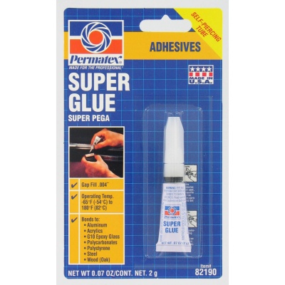 Клей универсальный Super Glue Super Pega, 2 мл PERMATEX 82190