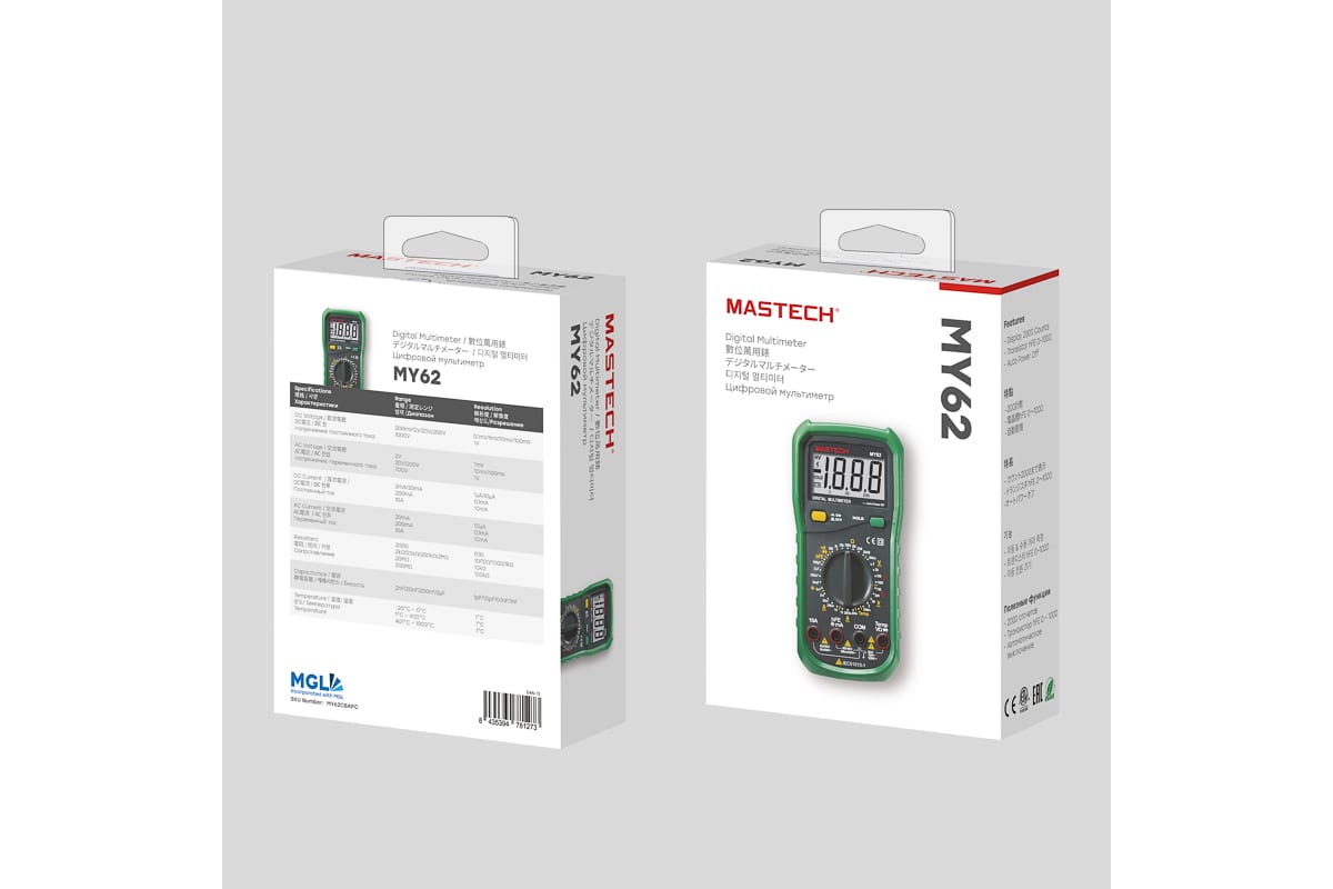 Мультиметр цифровой MASTECH MY62