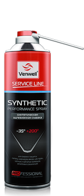 Смазка синтетическая адгезионная Synthetic Performance Spray, 150 мл VENWELL VW-SL-018RU