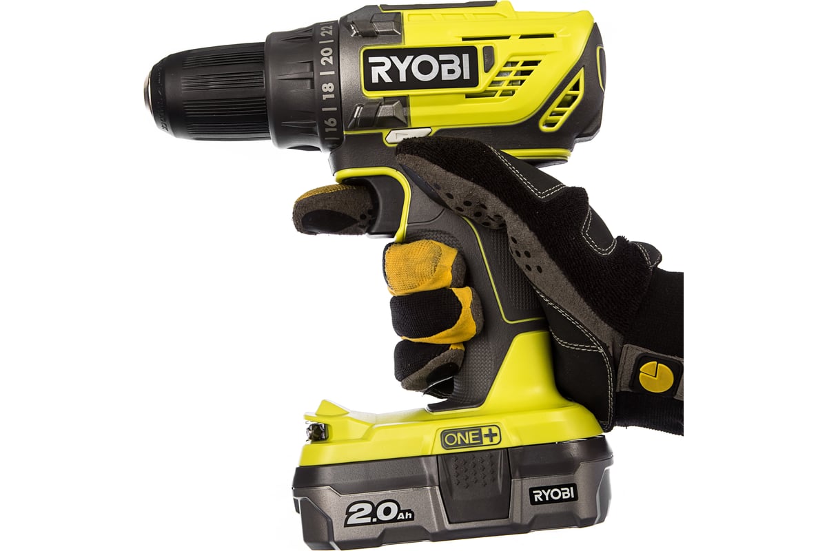 Набор аккумуляторного инструмента, 7 предметов RYOBI R18CK4B-252S