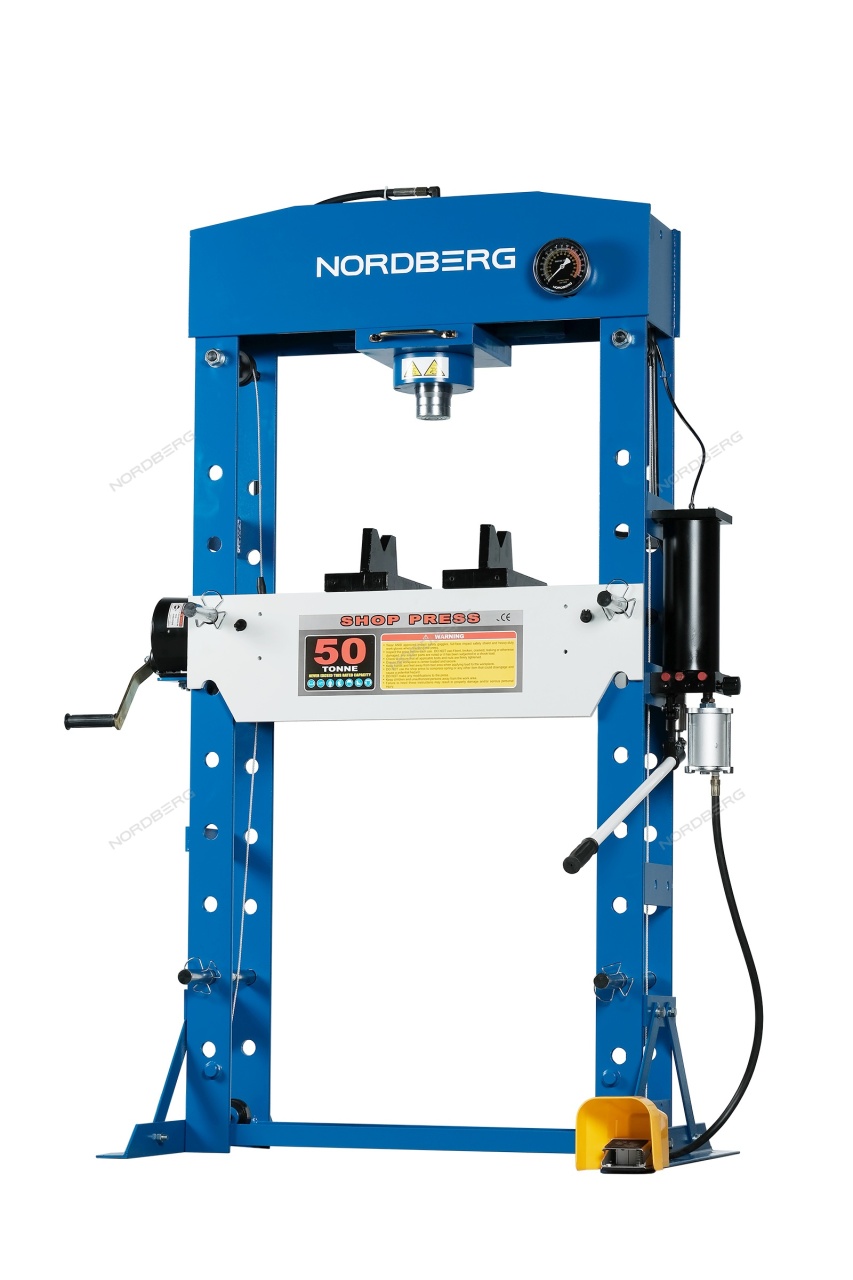 Пресс напольный 50 т, гидравлический NORDBERG N3650A