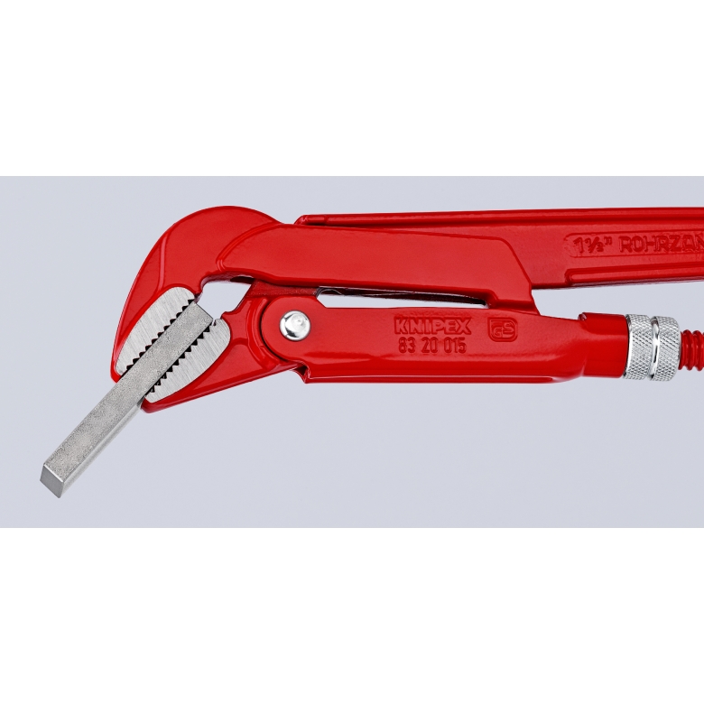 Ключ газовый с прямыми губками 45° №2 KNIPEX KN-8320020