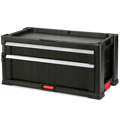 Ящик для инструмента, 2 полки, 2 Drawer Tool Chest System KETER 17199303