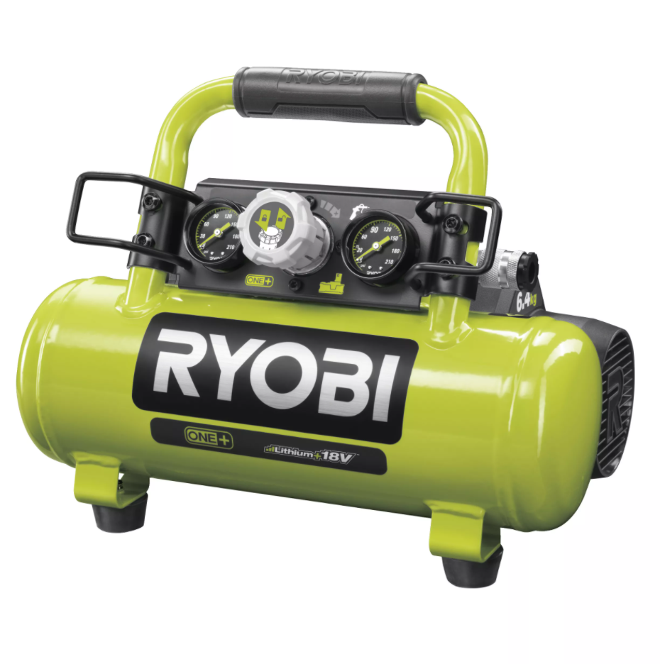 Компрессор автомобильный, аккумуляторный ONE+,18В RYOBI R18AC-0