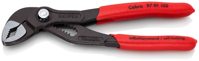 Захват переставной 150 мм, Cobra®, быстрозажимной механизм KNIPEX KN-8701150