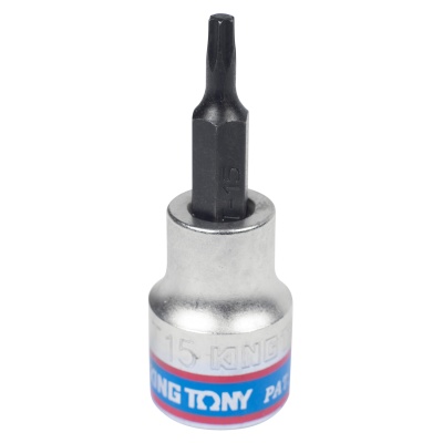 Насадка (бита) торцевая 3/8", Torx, T15, L = 50 мм KING TONY 302315