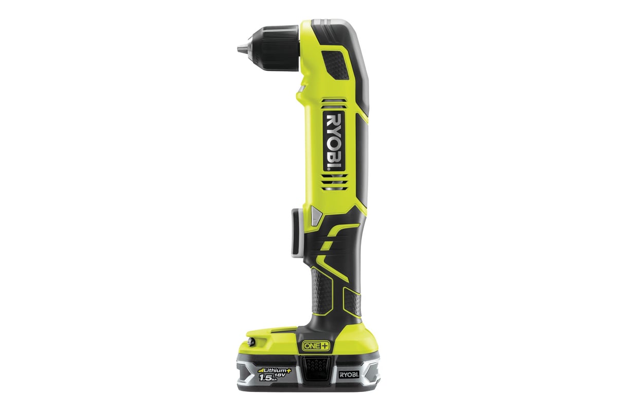 Аккумуляторная дрель, угловая, ONE+,18 В, без аккумулятора и ЗУ RYOBI RAD1801M