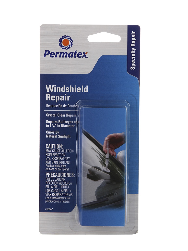 Набор для ремонта лобового стекла Windshield Repair PERMATEX 16067