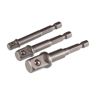 Набор переходников 1/4">1/4", 3/8", 1/2", 3 предмета TOLSEN TT77864