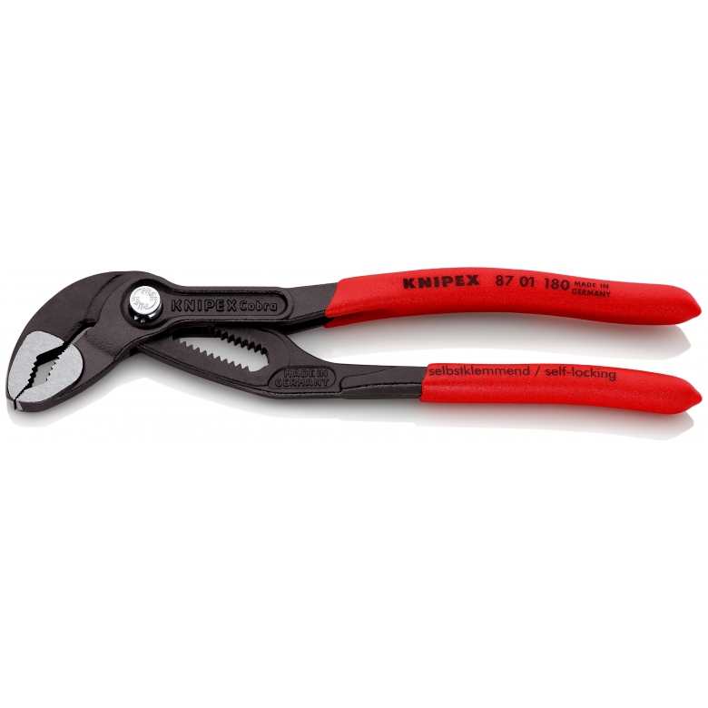 Захват переставной 180 мм, Cobra®, быстрозажимной механизм KNIPEX KN-8701180