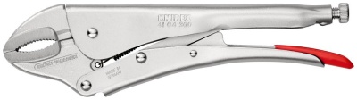 Зажим с фиксатором 300 мм, с закругленными губками KNIPEX KN-4104300