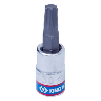 Насадка (бита) торцевая 1/4", Torx T30, L = 37 мм KING TONY 203330