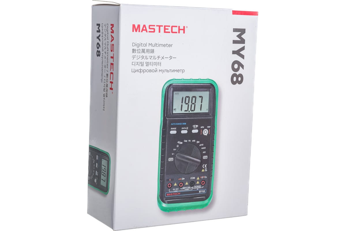 Мультиметр цифровой MASTECH MY 68