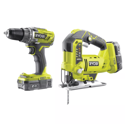 Набор аккумуляторного инструмента, 5 предметов RYOBI R18DDJS-220S