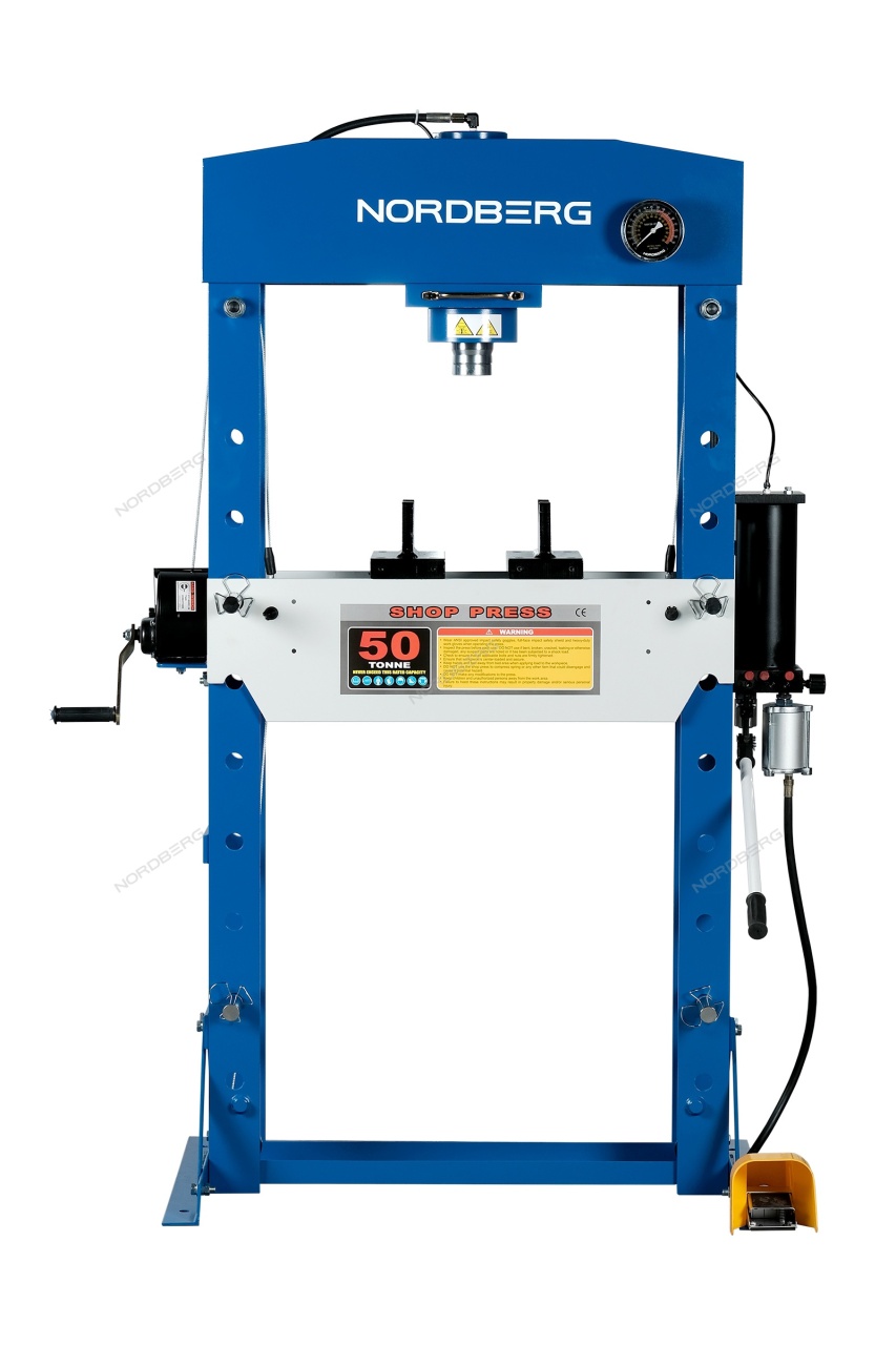 Пресс напольный 50 т, гидравлический NORDBERG N3650A