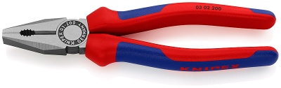 Пассатижи комбинированные 200 мм KNIPEX KN-0302200