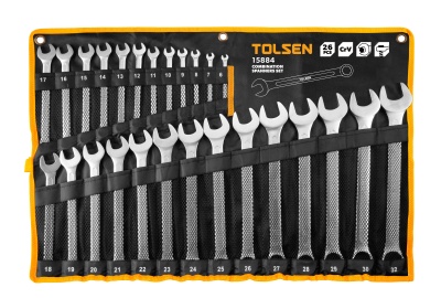 Набор комбинированных ключей, 6-32 мм, 26 предметов TOLSEN TT15884