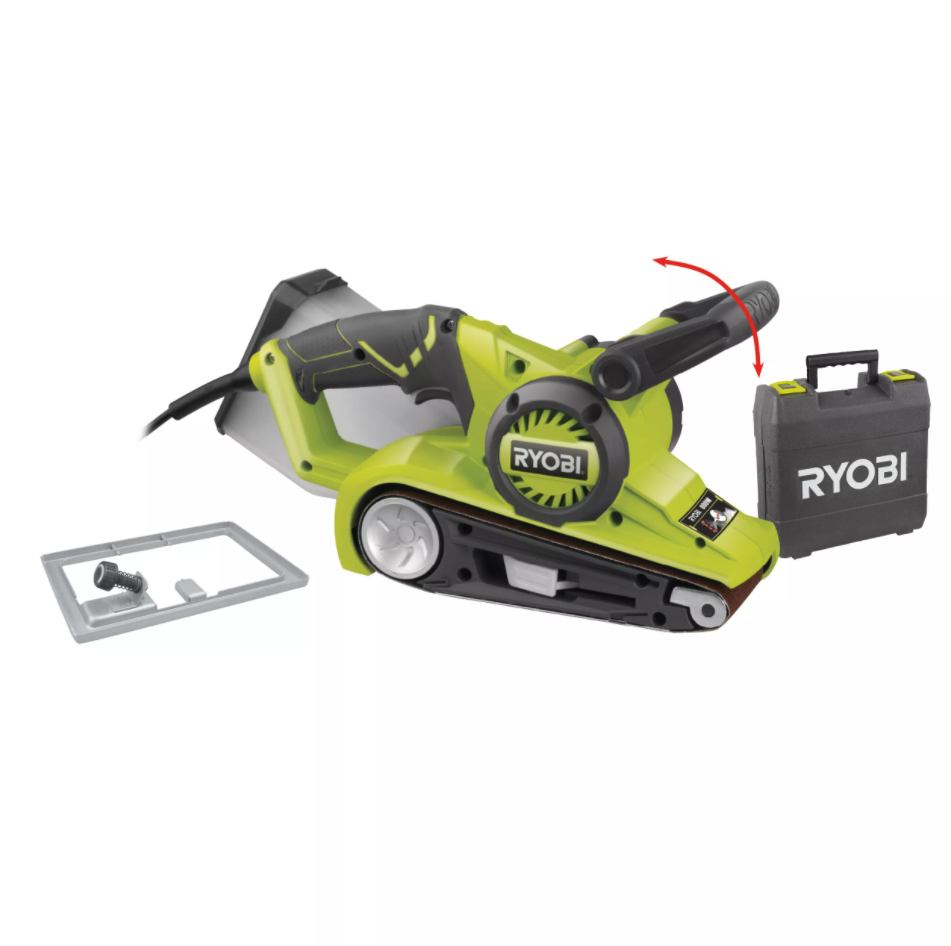 Ленточная шлифовальная машина 800 Вт RYOBI EBS800V