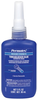 Фиксатор резьбы средней фиксации Threadlocker Blue, 90 мл PERMATEX 24283