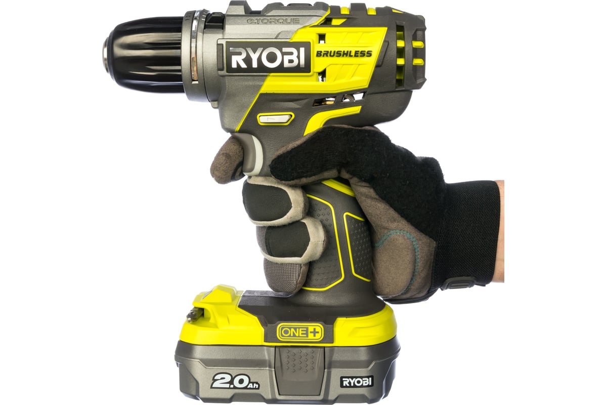 Аккумуляторная дрель-шуруповерт ONE+,18В RYOBI R18DDBL-220S