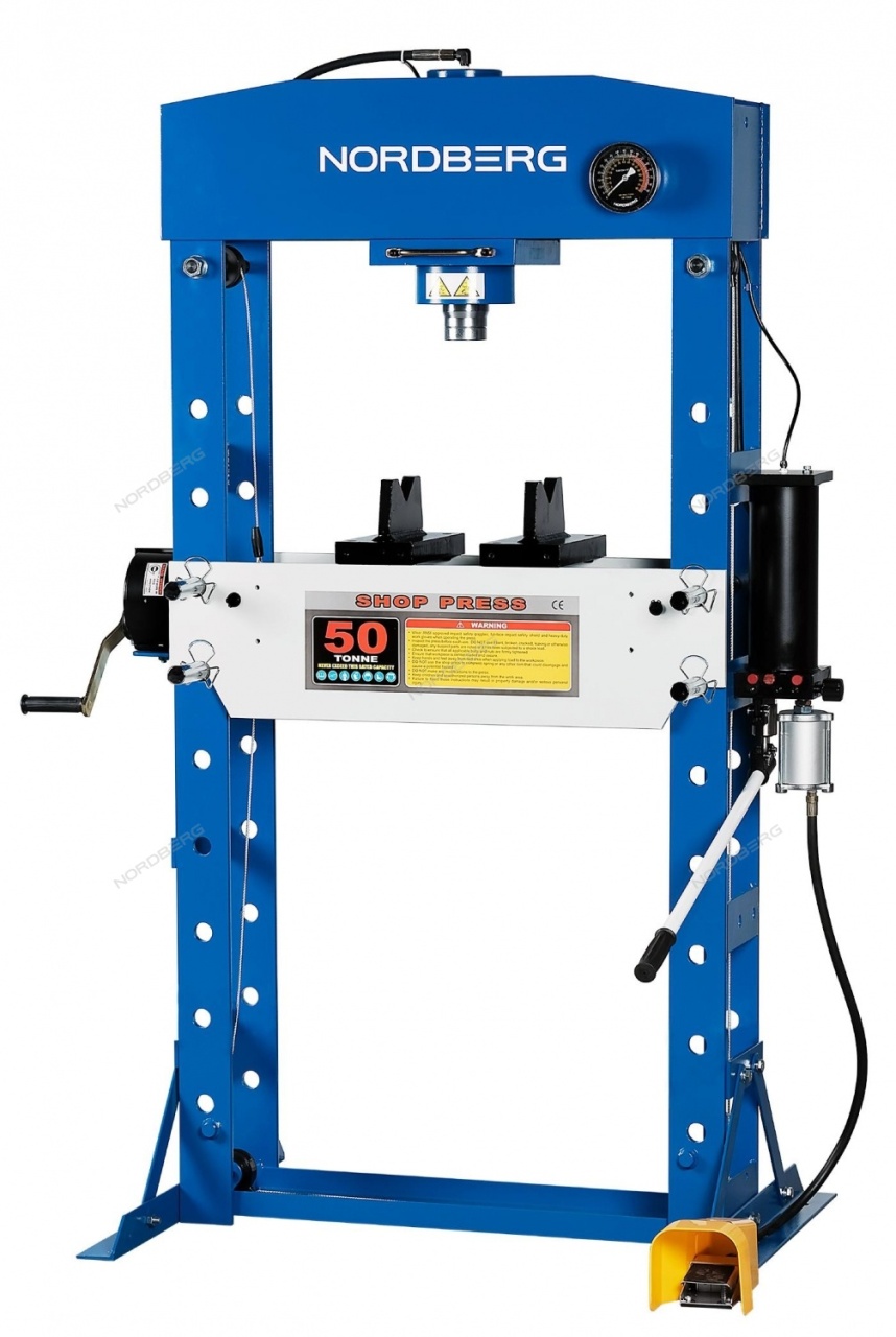 Пресс напольный 50 т, гидравлический NORDBERG N3650A