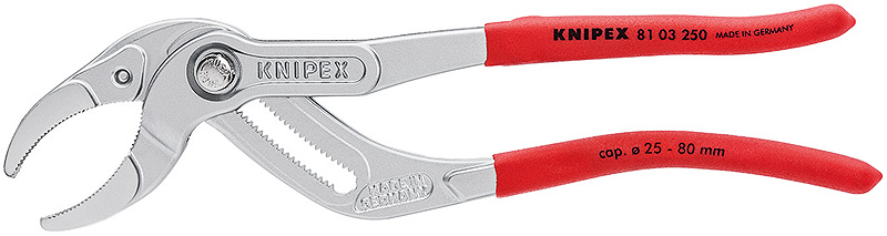 Захват переставной трубный 250 мм, быстрозажимной механизм KNIPEX KN-8103250