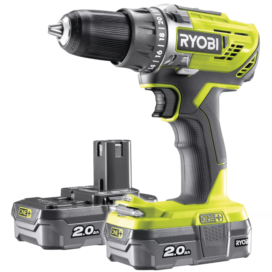 Аккумуляторная дрель-шуруповерт ONE+,18В RYOBI R18DD3-220S