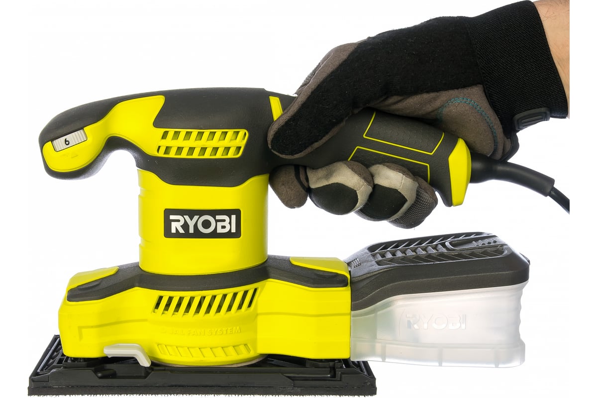 Вибрационная шлифовальная машина 280 Вт RYOBI RSS280-SA30