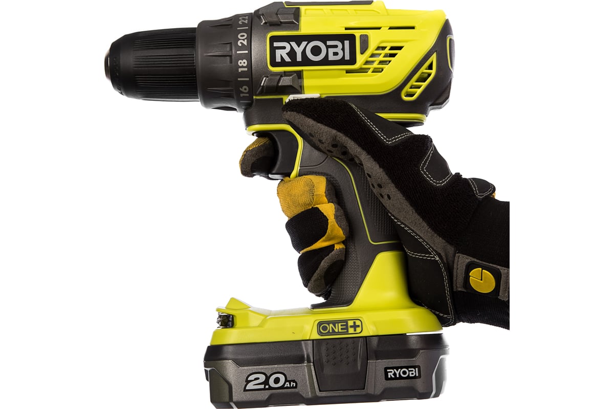 Набор аккумуляторного инструмента, 6 предметов RYOBI R18DDID-220S