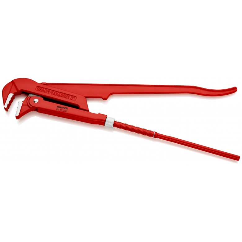 Ключ газовый с прямыми губками 90° №3 KNIPEX KN-8310030