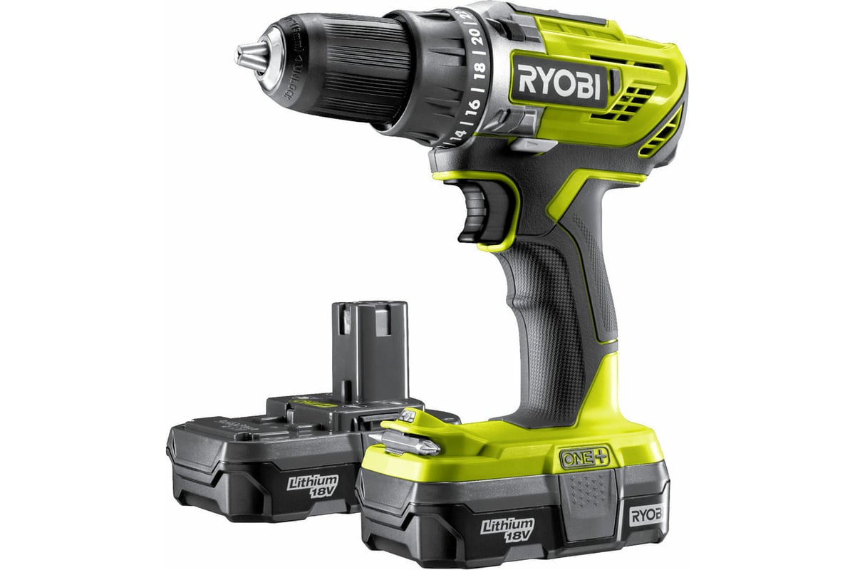 Аккумуляторная дрель-шуруповерт ONE+,18В RYOBI R18DD3-213X