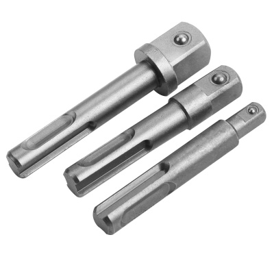 Набор переходников SDS+>1/4", 3/8", 1/2", 3 предмета TOLSEN TT77865