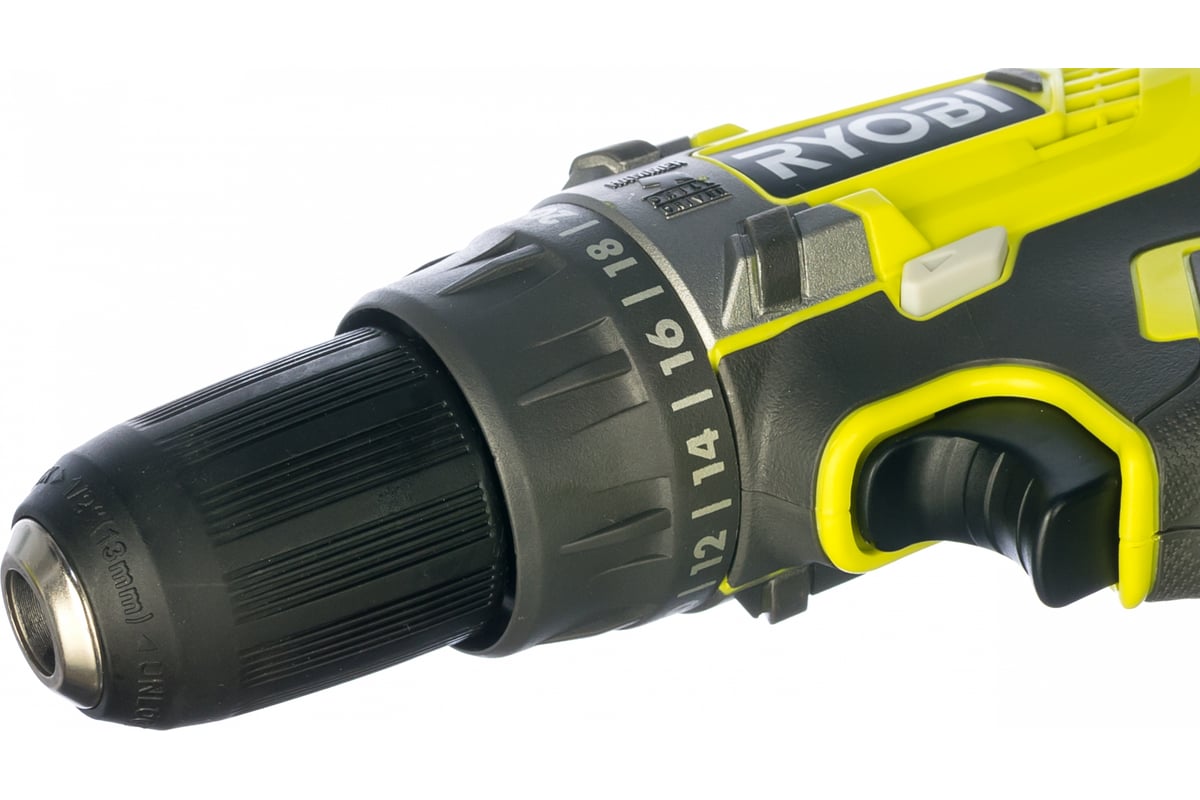 Аккумуляторная дрель-шуруповерт, ударная, ONE+,18В RYOBI R18PD3-225S