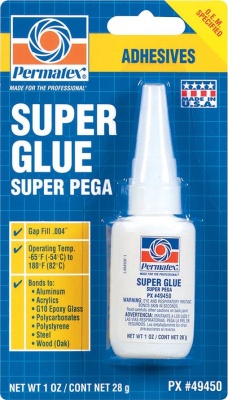 Клей универсальный Super Glue Super Pega, 28 мл PERMATEX 49450